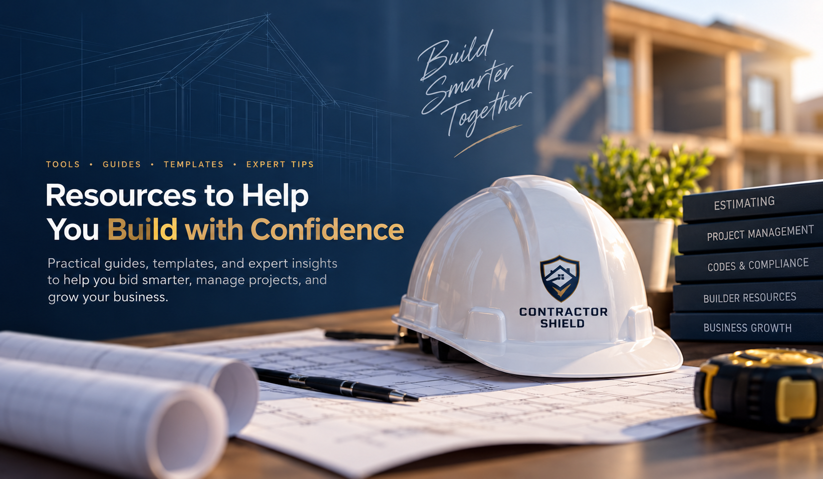 Contractor Shield resources for smarter building and project planning